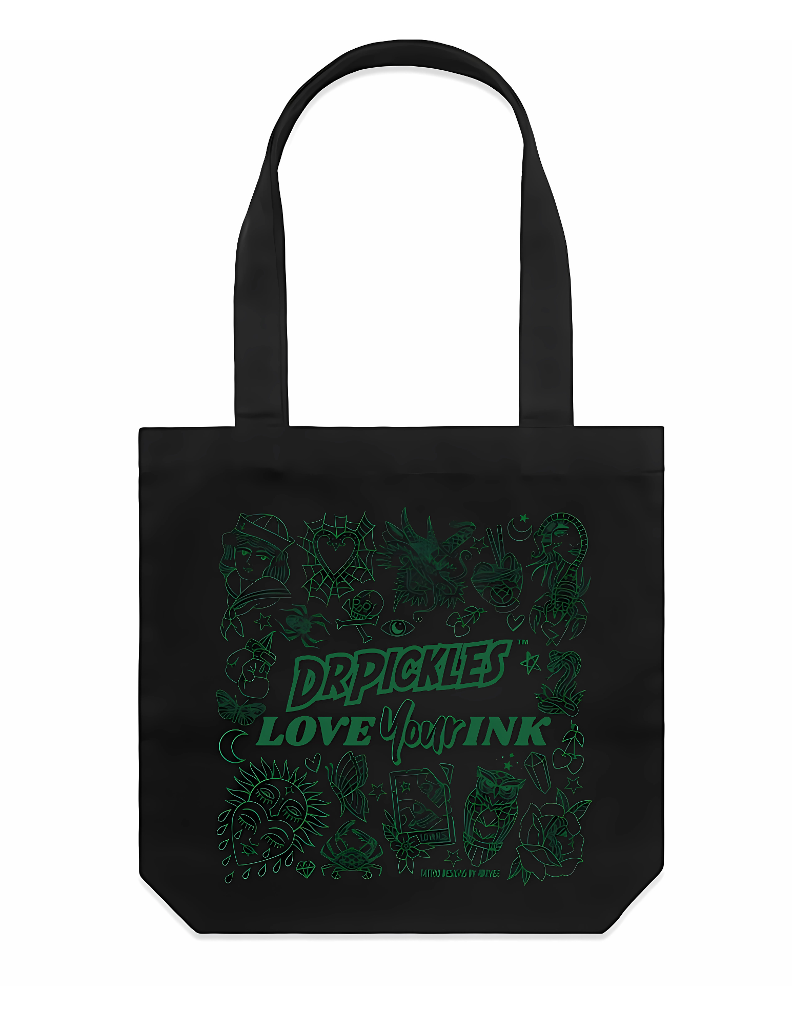 Dr Pickles 'Love Your Ink' Tote Bag