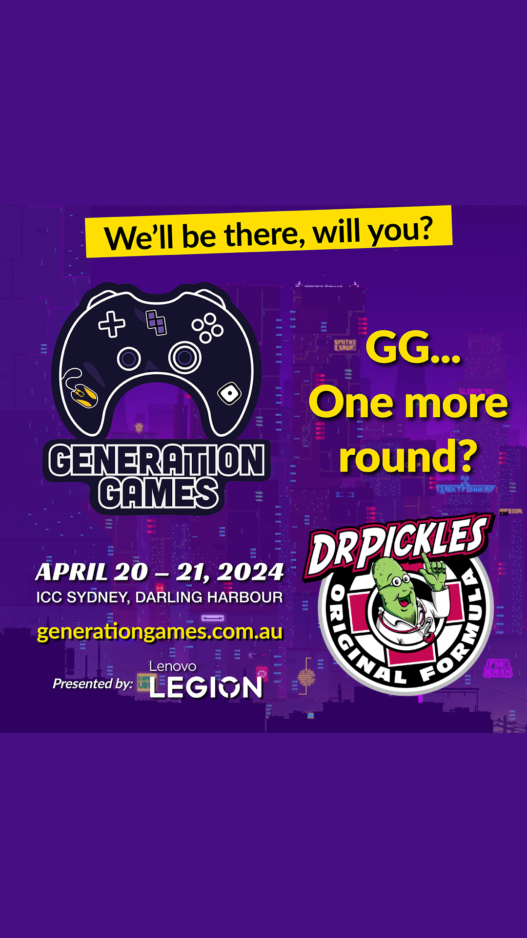 Generation Games - Pre Tattoo Booking